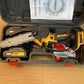 DeWALT Rechargeable Chainsaw with 36V Double Batteries