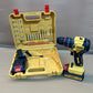DeWALT Brushless Drill Machine Set with Double Rechargeable 48V Batteries