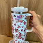 Stanley Stainless Steel Insulated Tumblers with Handle, Leakproof Lid and Straw 1200ml