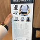 Adjustable Back & Spine Support For Pain Relief | Shoulder & Backbone Support Belt
