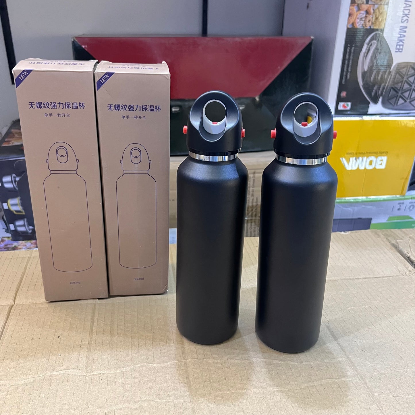 Lot Imported 630ml Stainless Steel Vacuum Bottle
