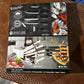 Zepter 6 in 1 Kitchen Knives Set with Peeler & Scissors