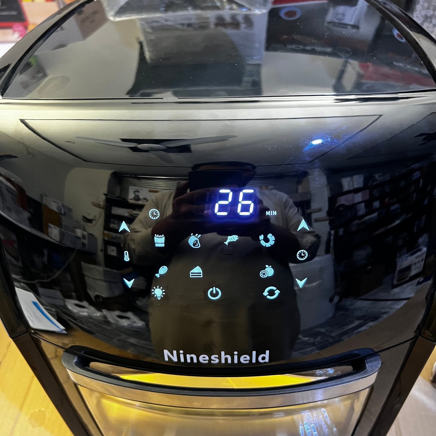 Japan Lot Nineshield 12.5L Air Fryer - Large Capacity