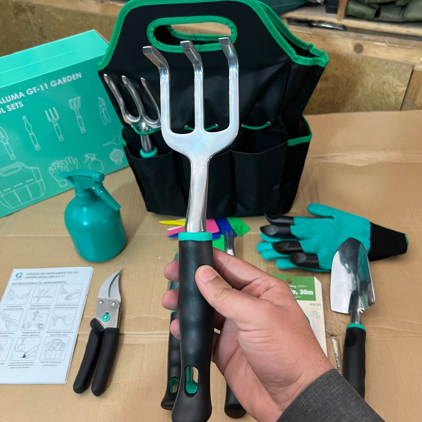 German 11-in-1 Garden Tools Set – Imported & Durable