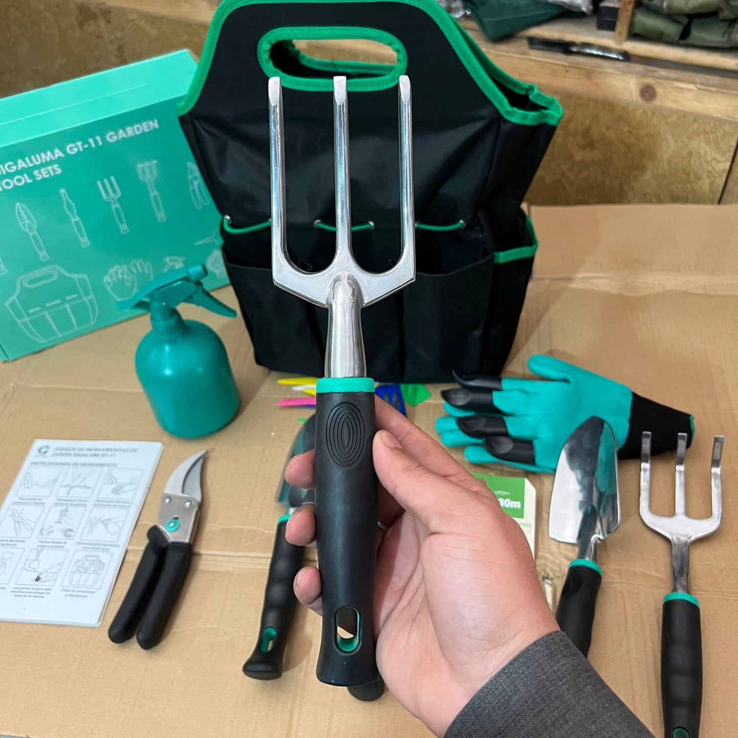 German 11-in-1 Garden Tools Set – Imported & Durable