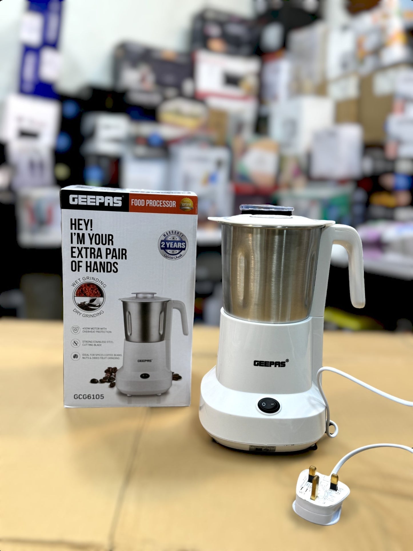 Geepas GCG6105 Food Processor – Multi-Function Kitchen Tool