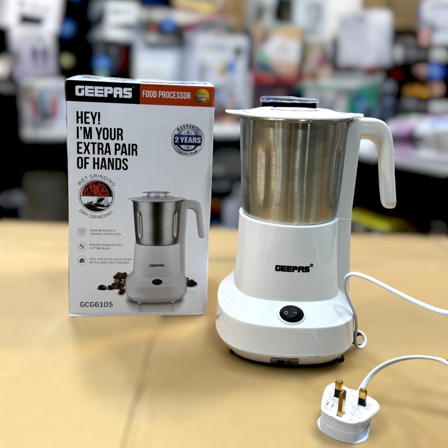 Geepas GCG6105 Food Processor – Multi-Function Kitchen Tool