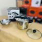 Happy Unique Germany 2-in-1 Stainless Steel Pressure Cooker 9L