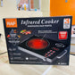 RAF Electric Infrared Cooker – 3500W Stove with LED Display & Touch Control