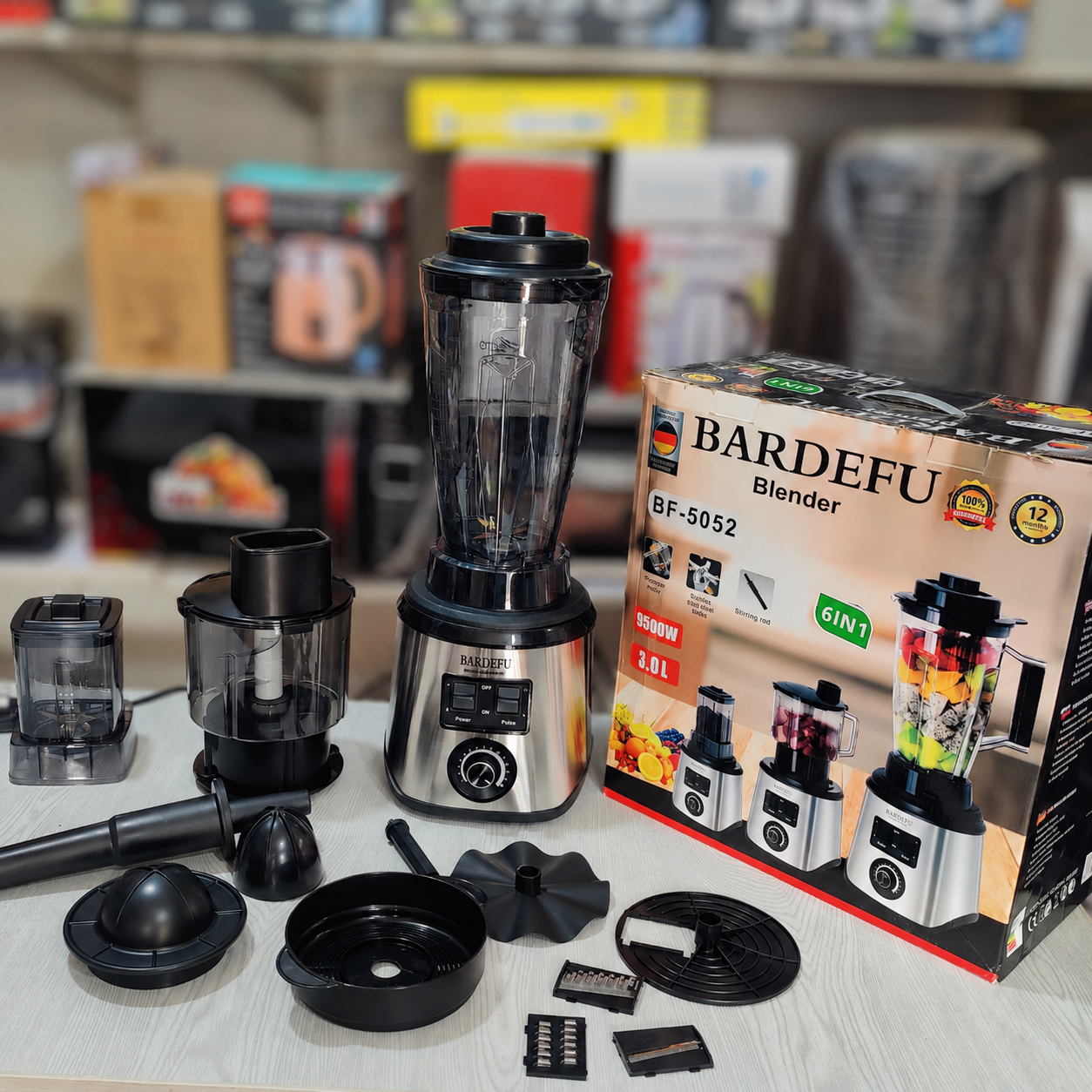 Bardefu 6-in-1 Blender Food Factory