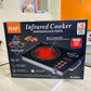 RAF Electric Infrared Cooker – 3500W Stove with LED Display & Touch Control