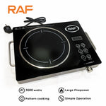 RAF Electric Infrared Cooker – 3500W Stove with LED Display & Touch Control